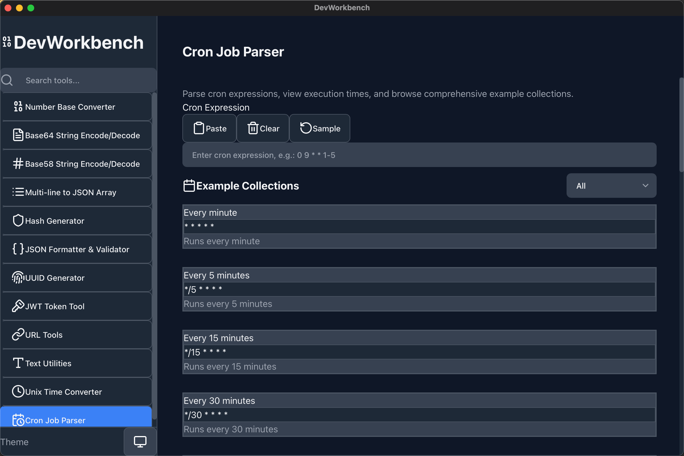 Cron Job Parser