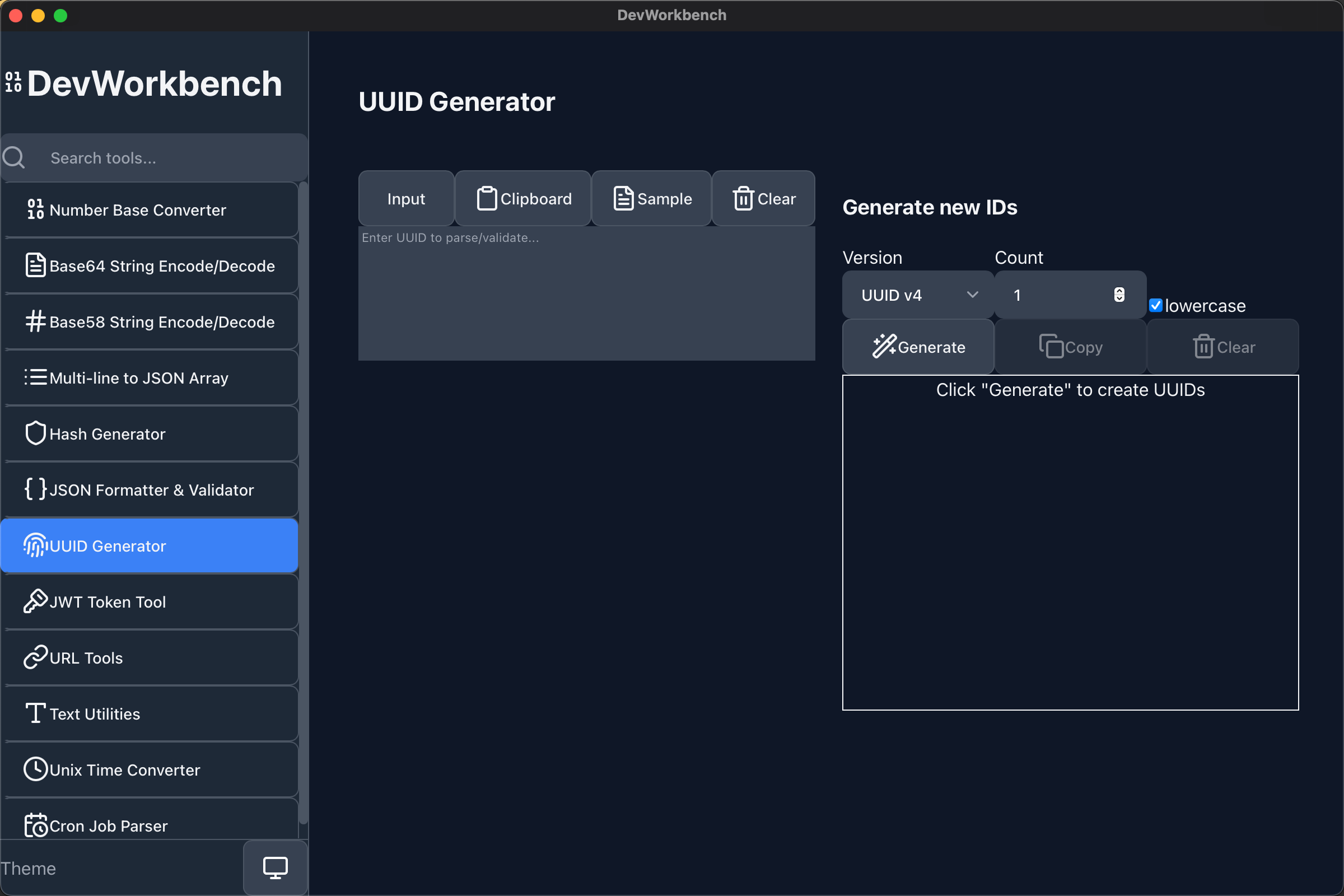 UUID Generator